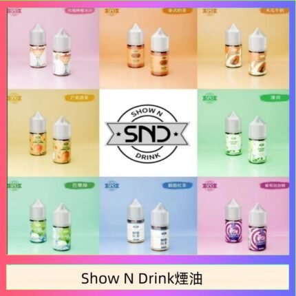 Show N Drink煙油 玫瑰檸檬冰沙 泰式奶茶